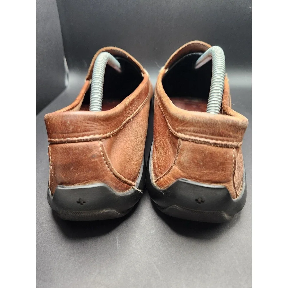 Vintage Allen Edmonds Shoes Mens Size 11‎ Leather Slip On Loafers El Paso